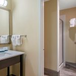 King Suite Bathroom Vanity at Quality Inn & Suites Albany